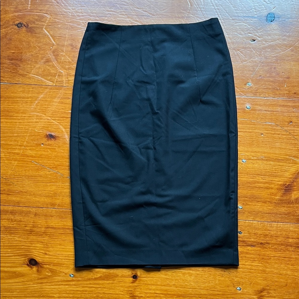 Zara Basic Black Pencil Skirt